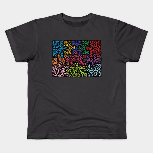 Puzzle - Landscape Kids T-Shirt by NightserFineArts